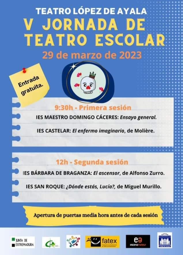 V JORNADAS DE TEATRO ESCOLAR