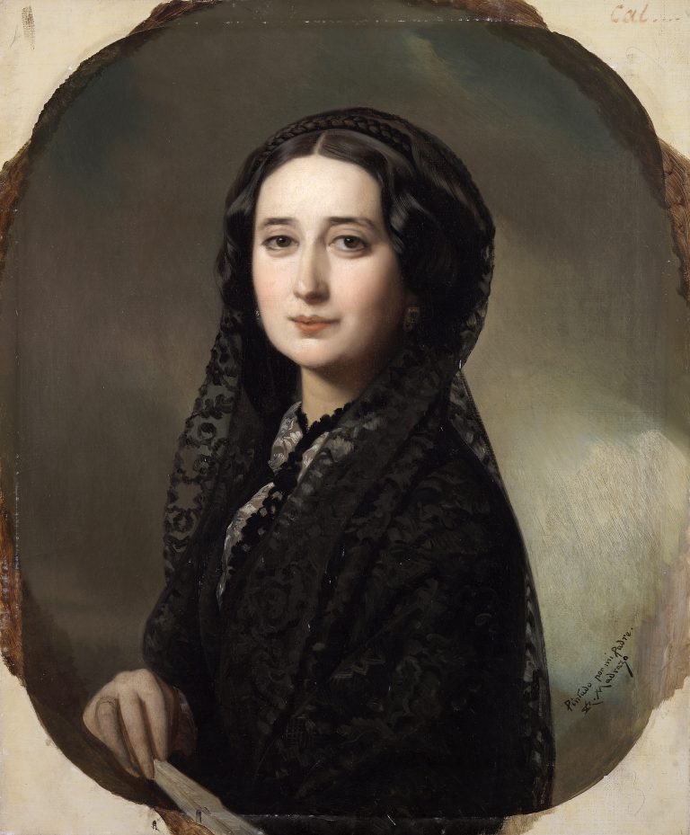 Carolina Coronado por Federico de Madrazo 768x929