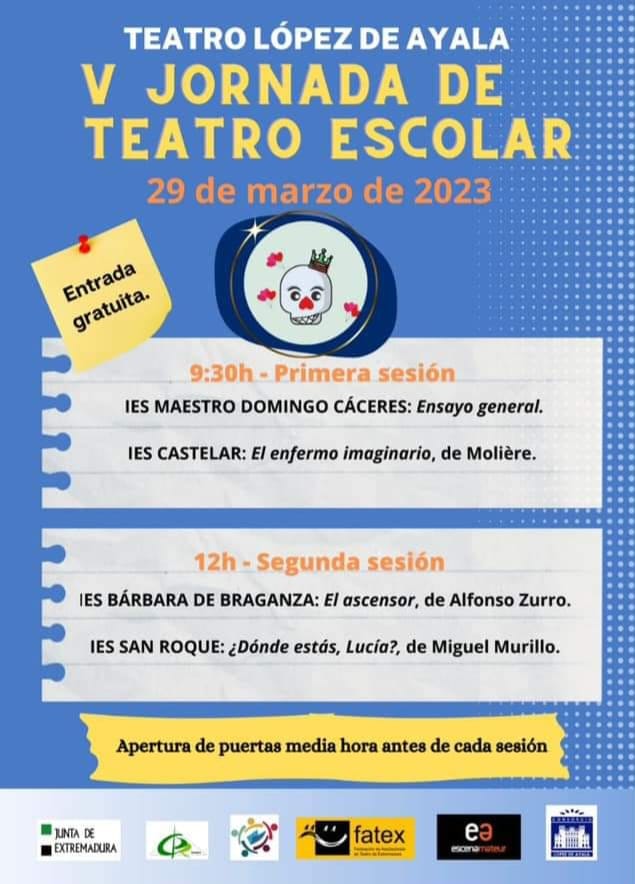 V JORNADAS DE TEATRO ESCOLAR